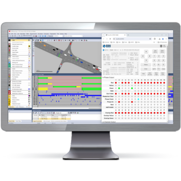 Econolite EOS integration with PTV Vissim